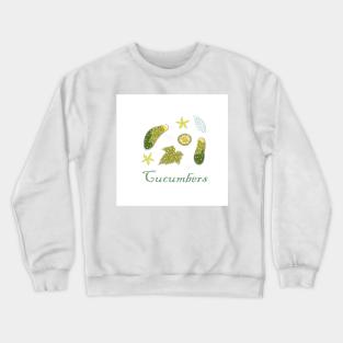 Cucumbers Crewneck Sweatshirt